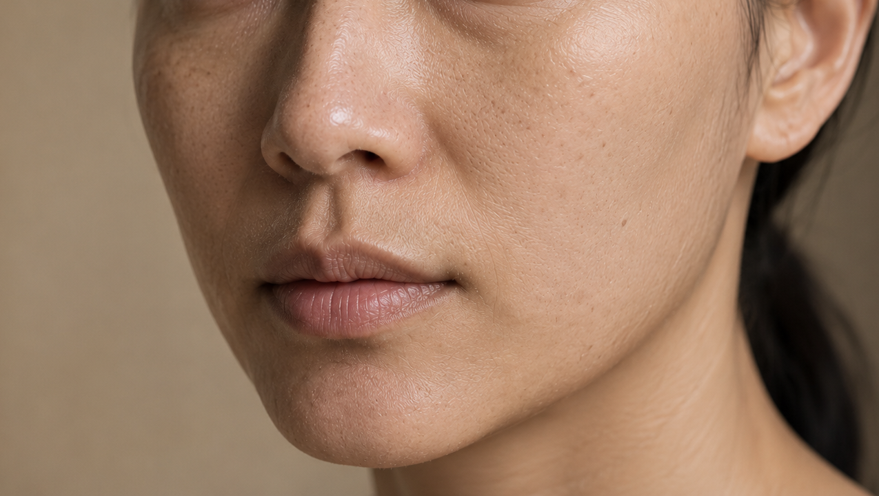 dehydrated skin asian