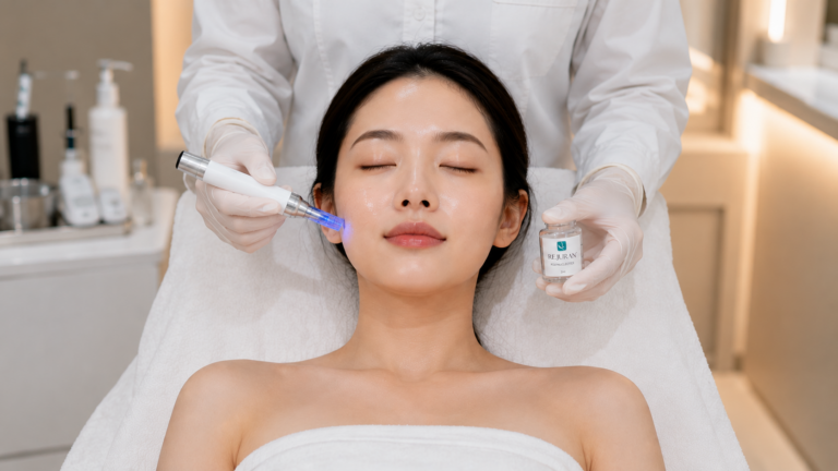 rejuran facial microneedling
