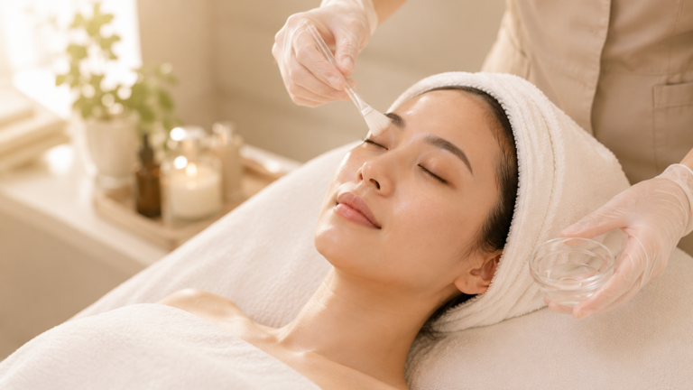 casa glow peel facial