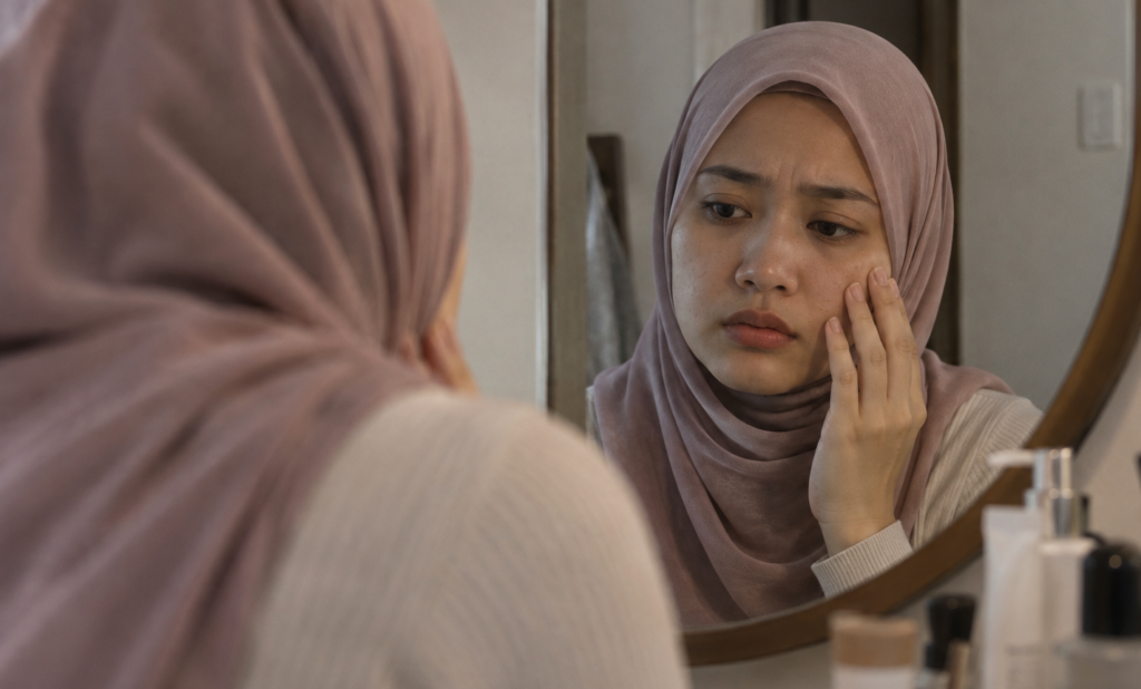 muka kusam