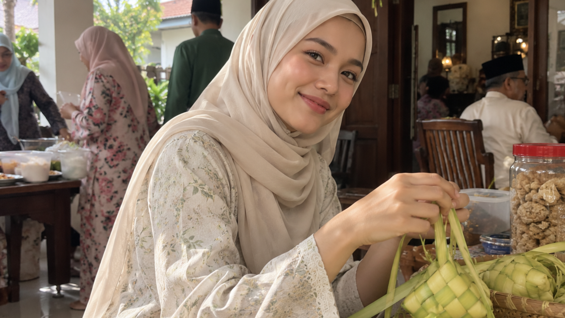 Hari Raya celebration and festive beauty